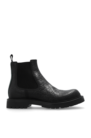 Marsell Leather ankle boots 'Zucca Zeppa' | Men's Shoes | Vitkac